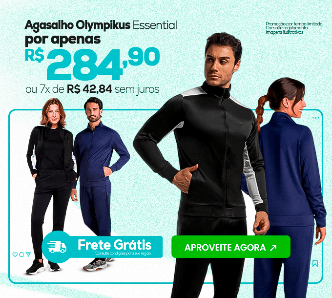 Agasalho Olympikus Essential