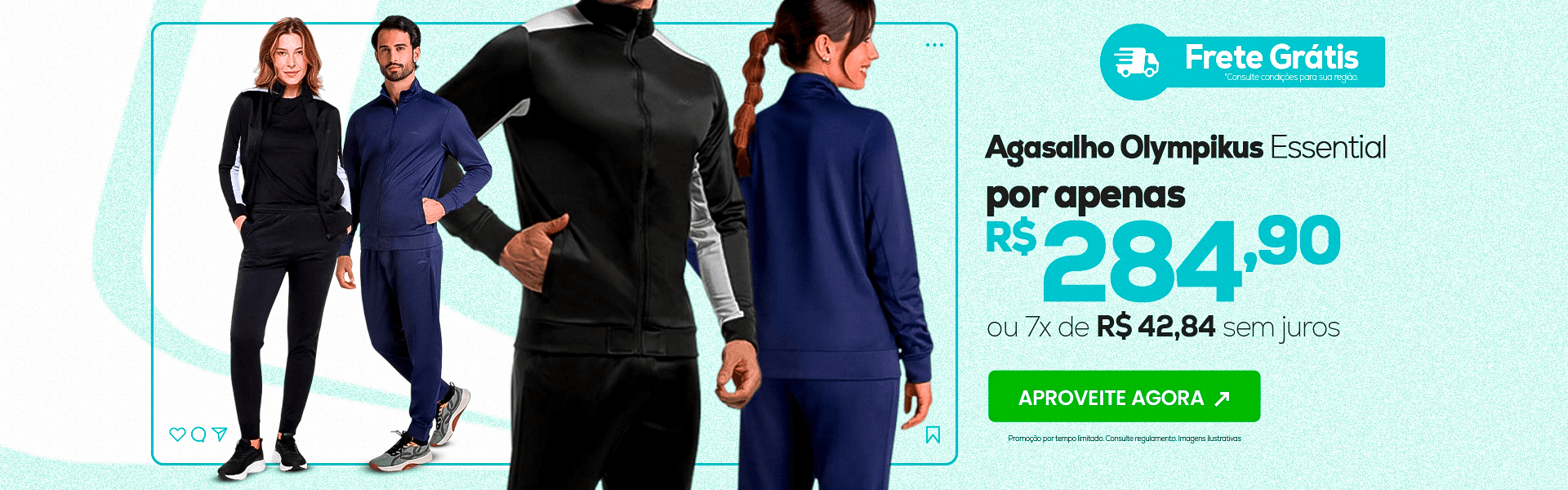 Agasalho Olympikus Essential