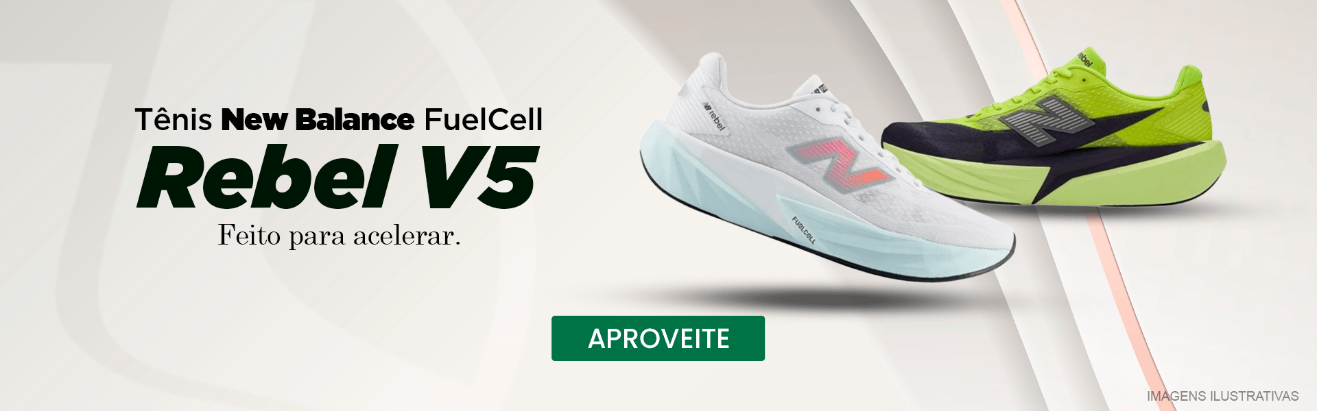 Tênis New Balance FuelCell Rebel V5