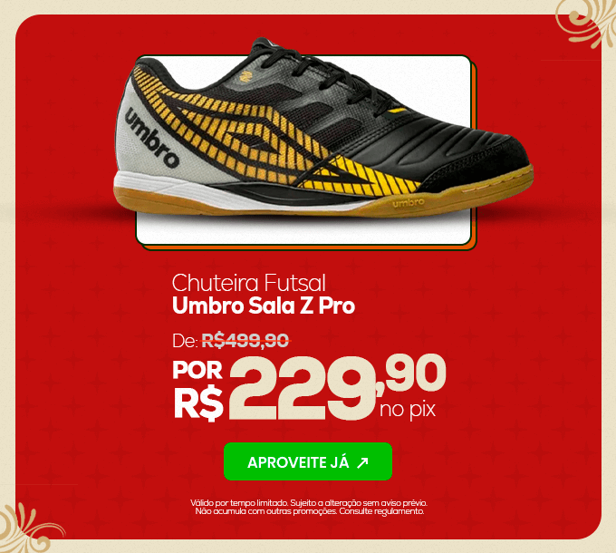 Chuteira Futsal Umbro Sala Z Pro