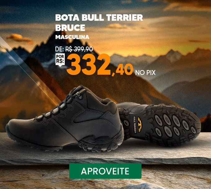 Bota Bull Terrier Bruce Masculina