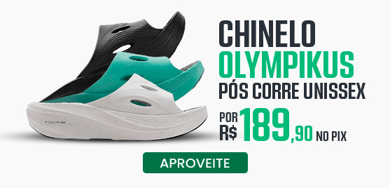 Chinelo Olympikus Pós Corre Unissex