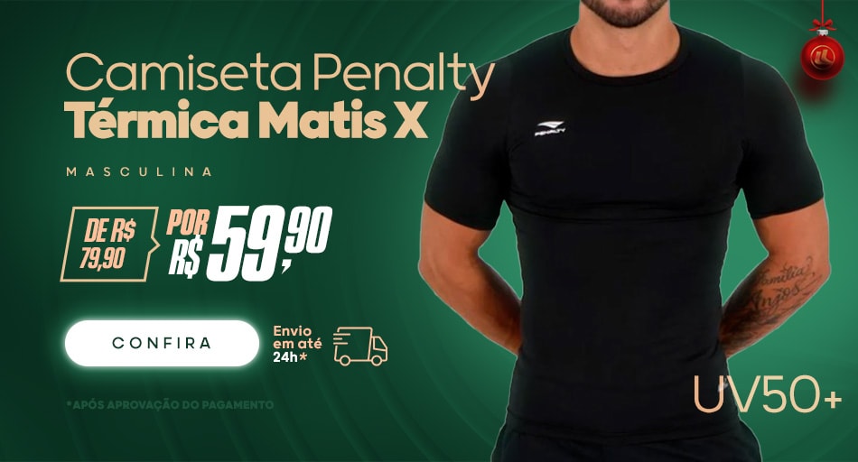 Camiseta Térmica Penalty Matis X Masculina