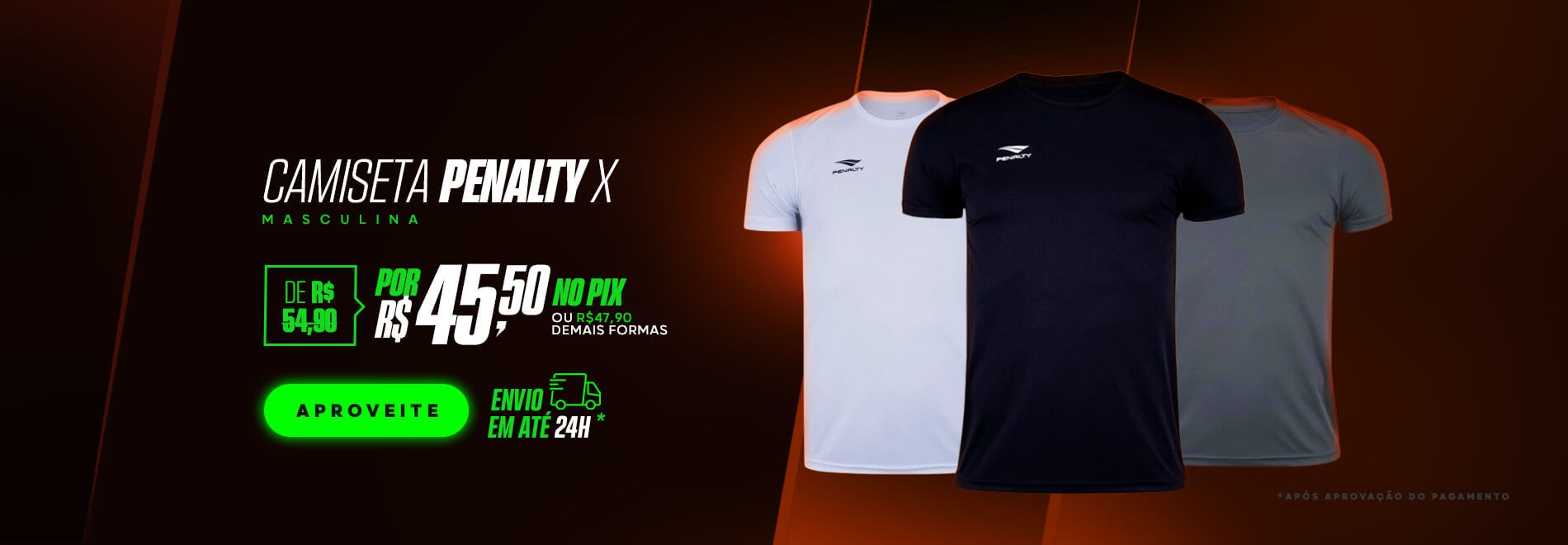 Camiseta Penalty X Masculina