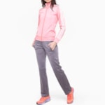 Agasalho Adidas KN Feminino - Rosa e Grafite