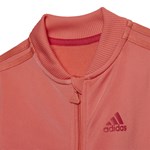 Agasalho Adidas Shiny Infantil - Coral e Rosa