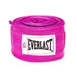 Bandagem Everlast 3 Metros - Rosa