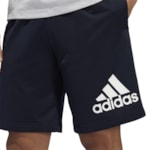 Bermuda Adidas Knit Logo Masculina - Marinho