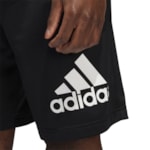 Bermuda Adidas Knit Logo Masculina - Preto