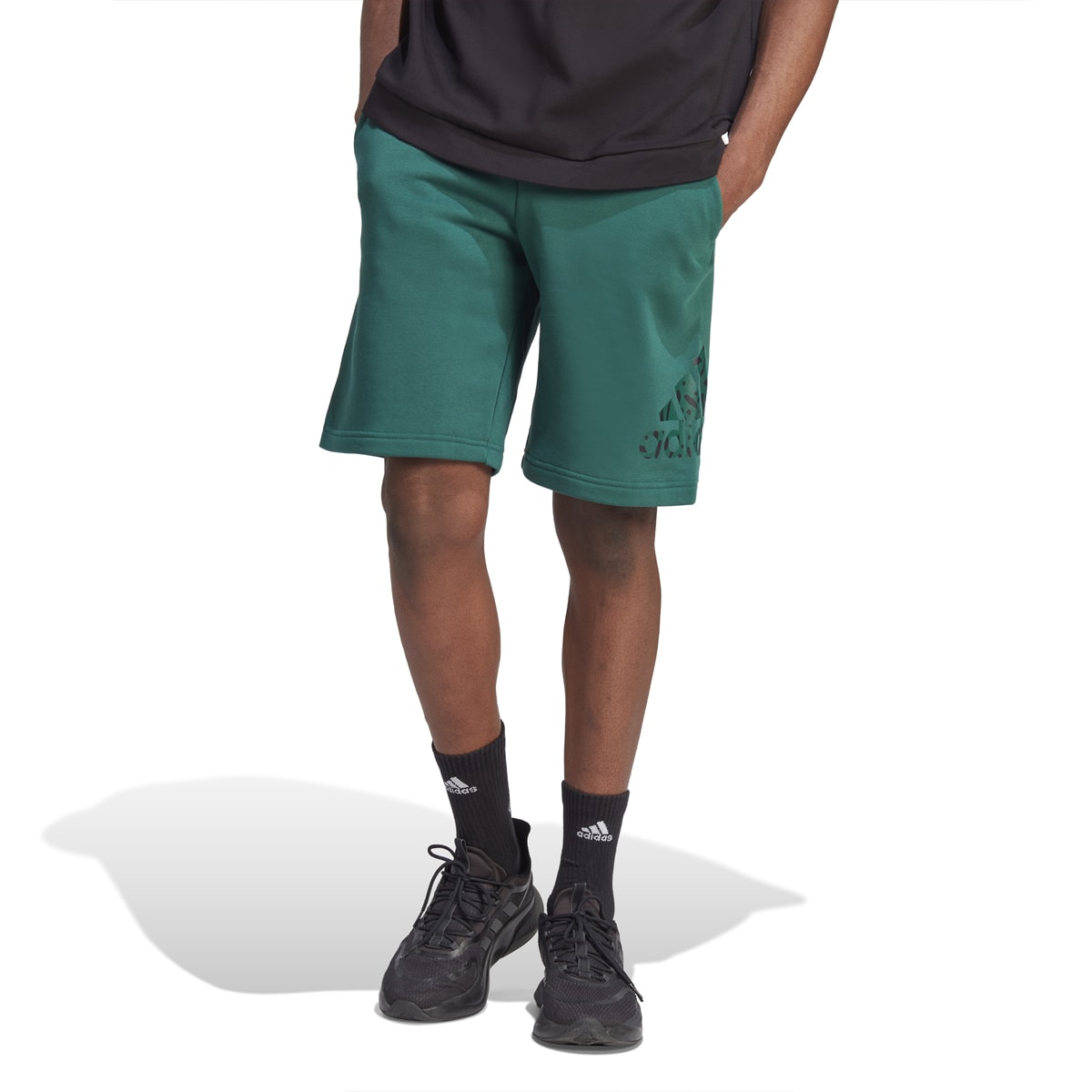 Bermuda Adidas Moletinho Essentials Masculina EsporteLegal