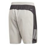 Bermuda Adidas Own The Run Logo Masculina - Cinza