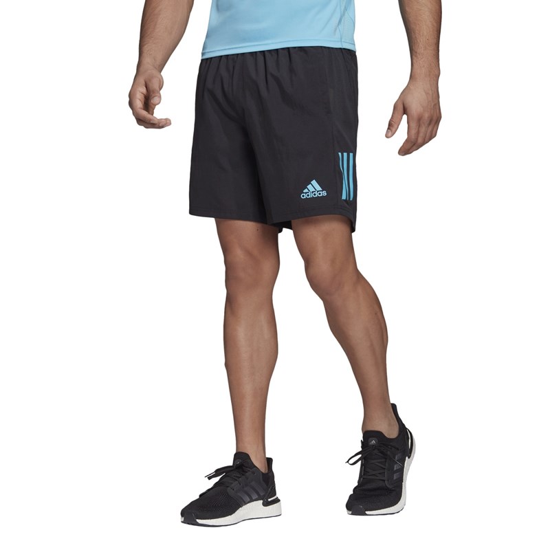 Bermuda Adidas Own The Run Masculina - Preto e Azul