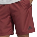 Bermuda Adidas Plain Masculina - Vinho