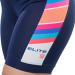 Bermuda Ciclismo Elite 129004 Plus Size Feminina - Marinho