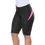 Bermuda Ciclismo Elite 129005 Plus Size Feminina - Preto e Pink