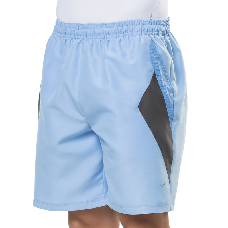 Bermuda Elite 34423 Plus Size Masculina - Azul e Grafite Bermuda Elite 34423 Plus Size Masculina - Azul e Grafite