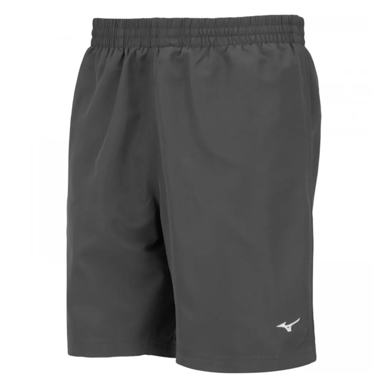 Bermuda Mizuno Bas Rip Stop 3 Masculina - Chumbo Bermuda Mizuno Bas Rip Stop 3 Masculina - Chumbo