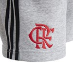 Bermuda Moletom Adidas CR Flamengo Masculino - Cinza