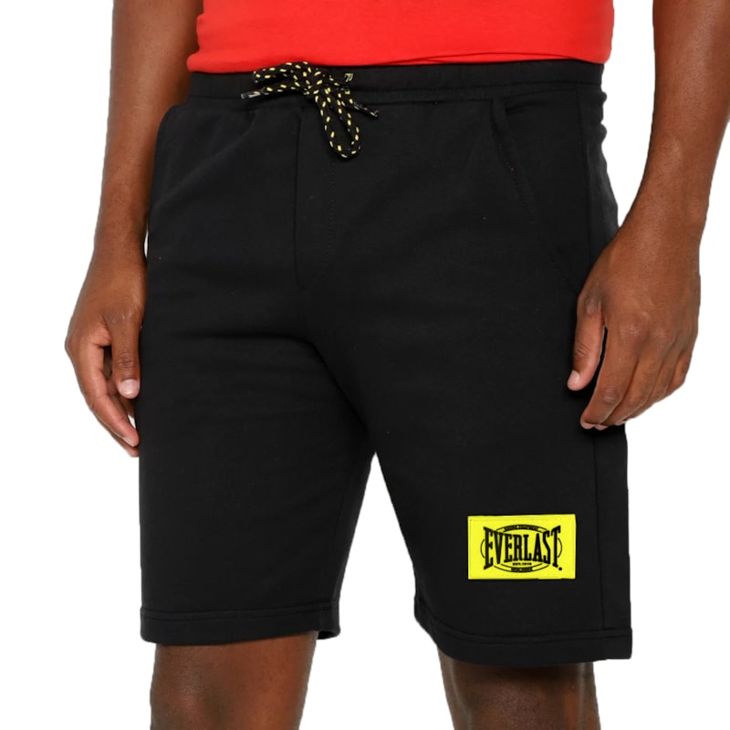 Bermuda Moletom Everlast Plus Size Masculina Bermuda Moletom Everlast Plus Size Masculina