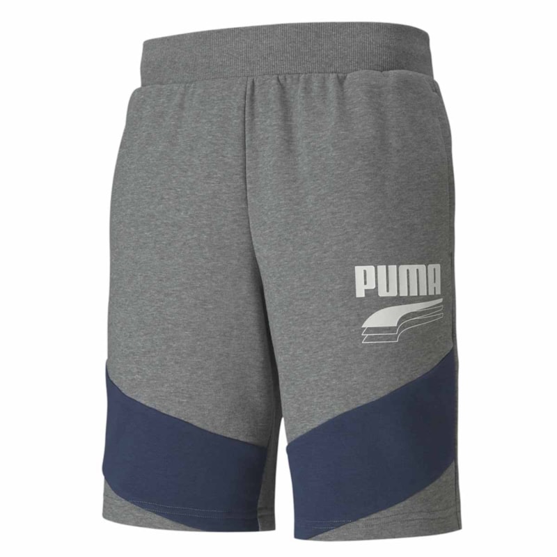 Bermuda Puma Rebel Block 9 Masculina Bermuda Puma Rebel Block 9 Masculina