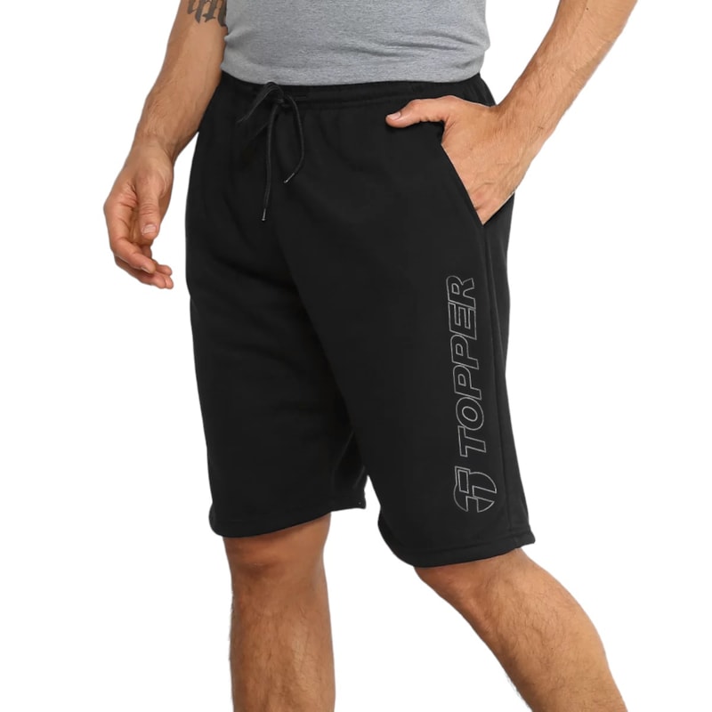 Bermuda Topper Bordado Masculina