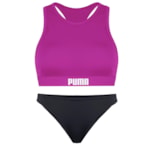 Biquíni Puma Nadador Top + Calcinha Feminino