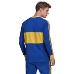 Blusa Adidas Boca Juniors Ícones Masculina - Azul e Amarelo