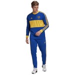 Blusa Adidas Boca Juniors Ícones Masculina - Azul e Amarelo