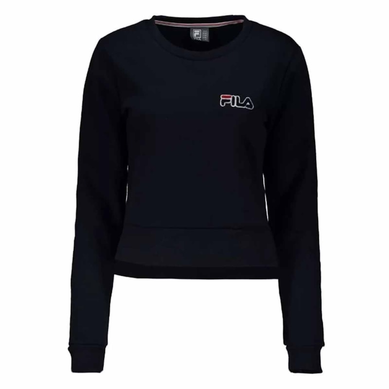 Blusa de Moletom Fila College Feminino Blusa de Moletom Fila College Feminino