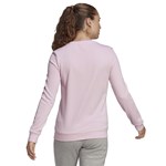 Blusa Moletom Adidas Essentials Logo Feminina - Rosa