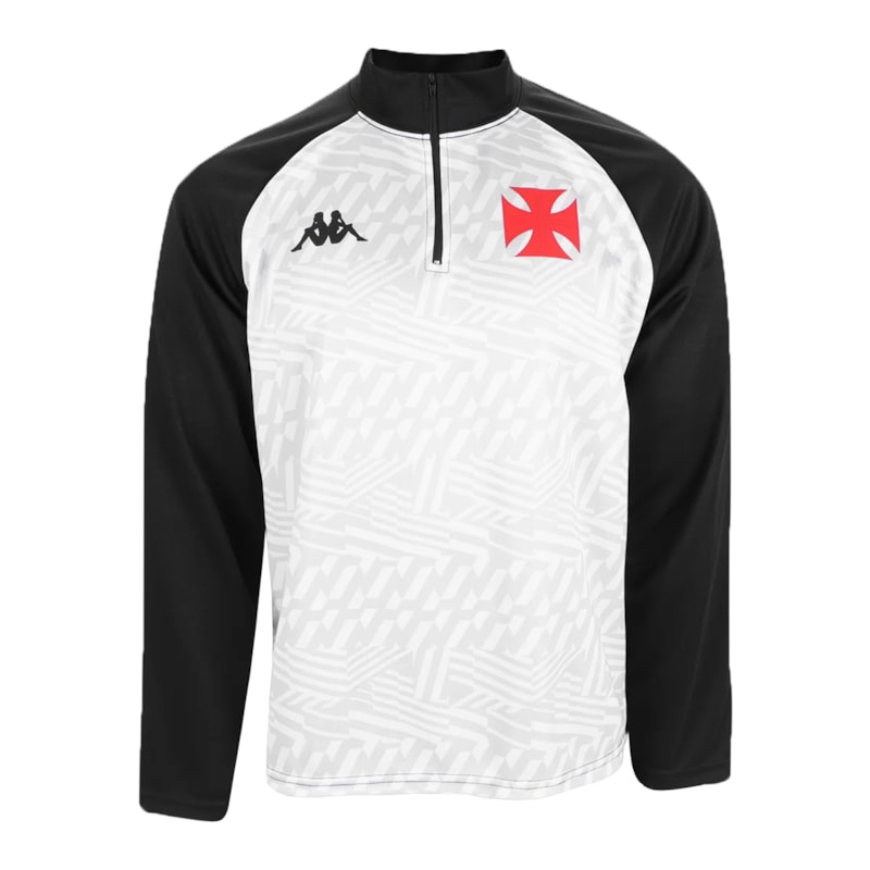 Blusão Kappa Vasco Treino 2021 Plus Size Masculino