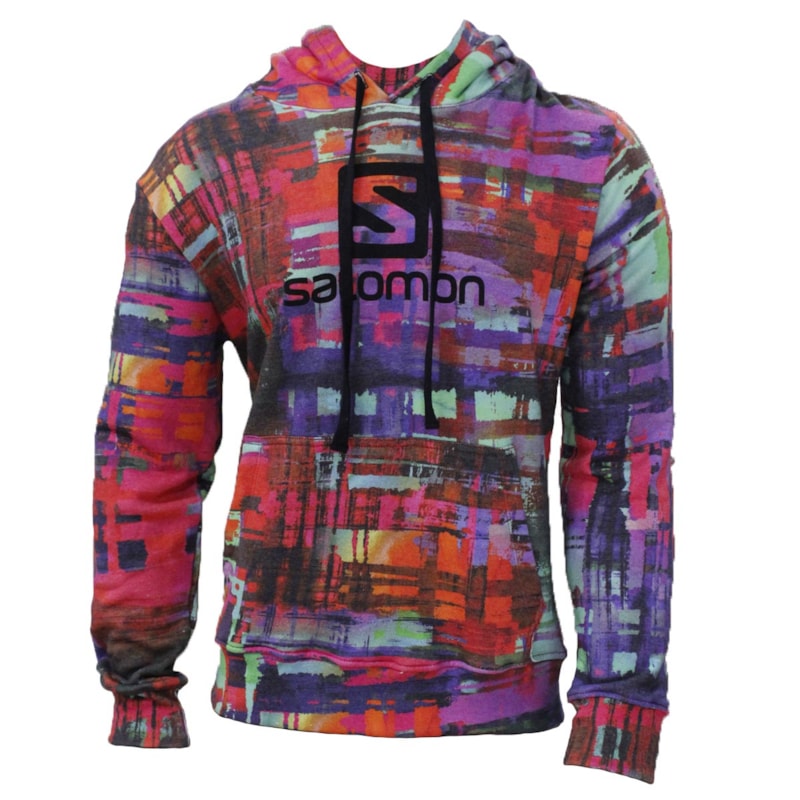 Blusão Salomon Logo Hoodie Graphic Masculino