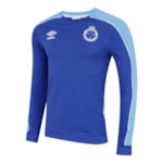 Blusão Umbro Cruzeiro Treino 2019 Masculino - Azul