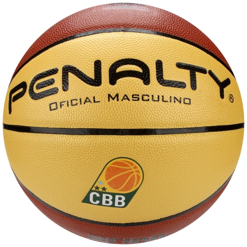 Bola Basquete Penalty Profissional Couro Oficial NBB 521145