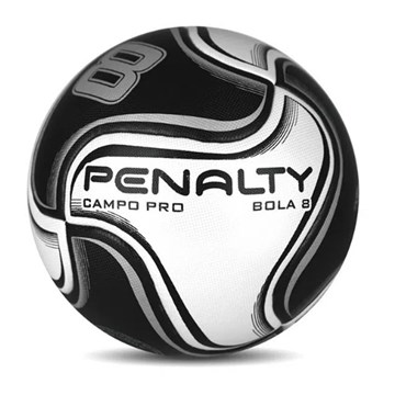 Bola Campo Penalty 8 Pro XXI - Branco e Preto