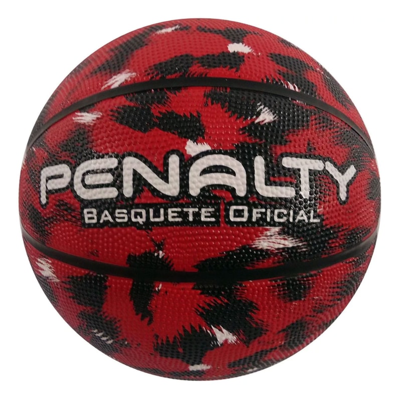 Bola de Basquete Penalty Shoot X - Vermelho+Branco