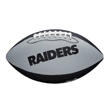 Bola de Futebol Americano Wilson NFL Las Vegas Raiders Team Logo Jr