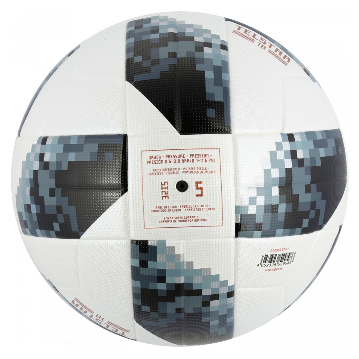 Bola Futebol Society Adidas Telstar 18 TOP Copa do Mundo FIFA