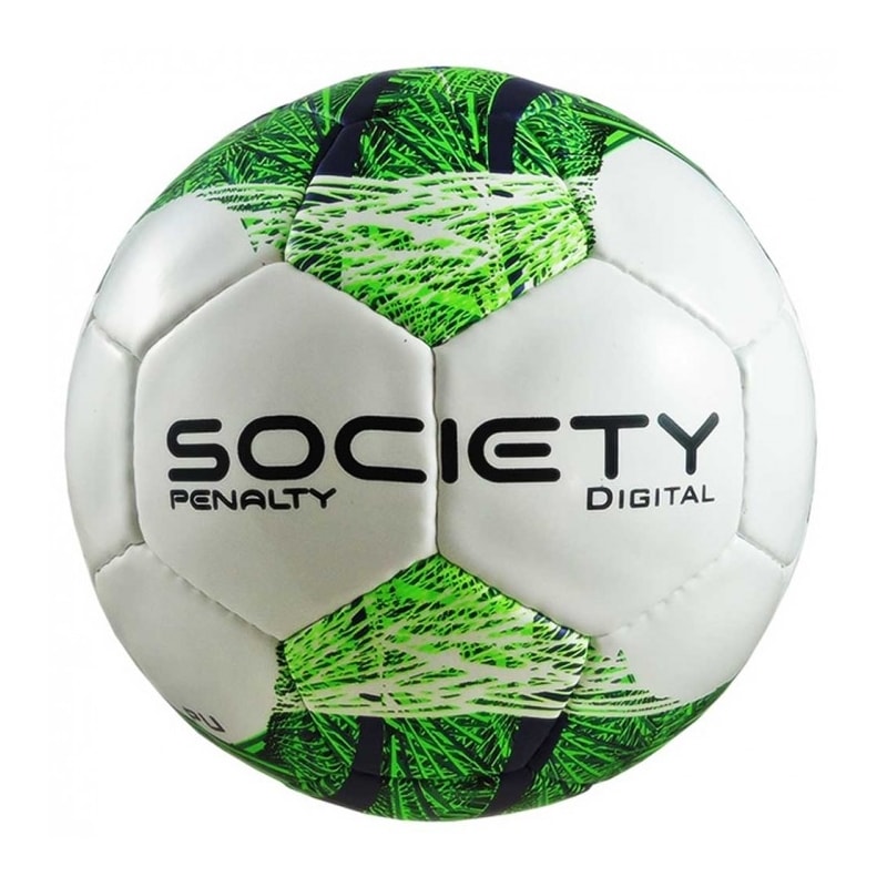 Bola Futebol Society Penalty Digital Com Costura 511470