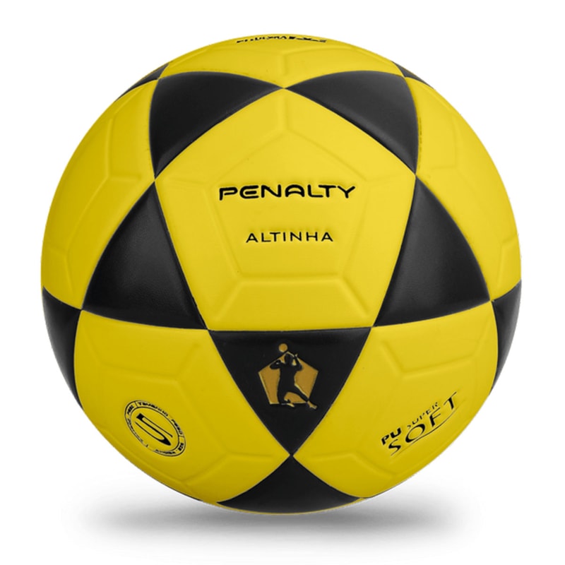 Bola Futevôlei Penalty Altinha XXI - Amarelo e Preto