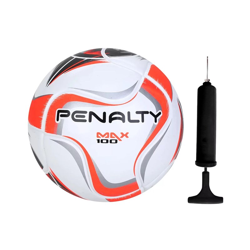 Kit Bola Futsal Penalty Max 1000 XXII + Bomba de Ar - EsporteLegal
