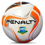 Bola Futsal Penalty Max 200 Term X Sub 13 - Branco, Preto e Laranja