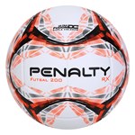 Bola Futsal Penalty RX R1 200 IX - Branco e Laranja