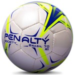 Bola Society Penalty Brasil 70 R1 X - Branco e Azul