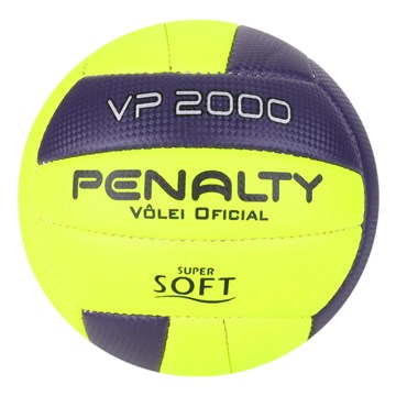 Bola Vôlei Penalty VP 2000 X - Amarelo e Roxo