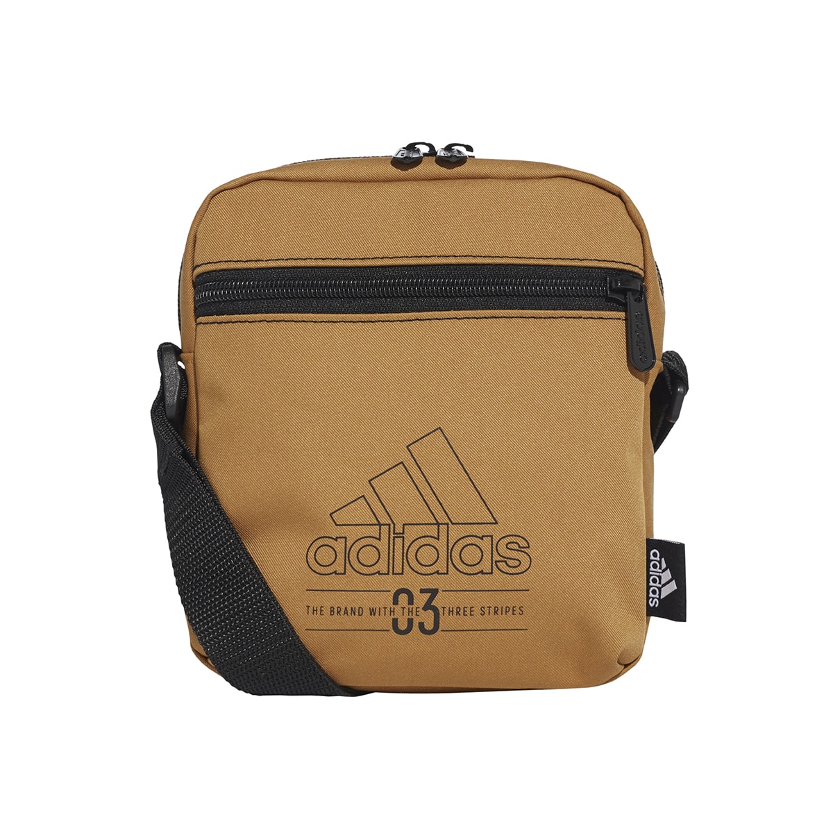 mochila adidas marrom