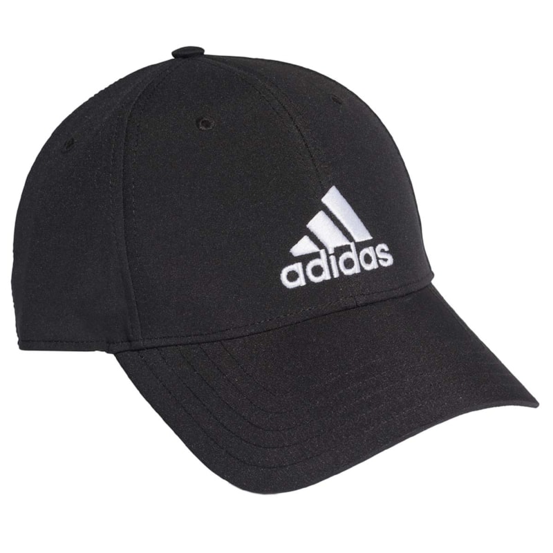 Boné Adidas Baseball - Preto e Branco