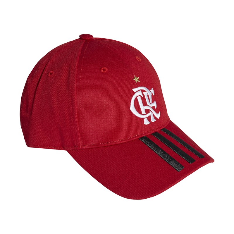 Boné Adidas Flamengo Oficial I - Vermelho