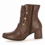 Bota Piccadilly Danubia Cano Baixo Feminina