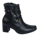 Bota Piccadilly Danubia Cano Baixo Feminina